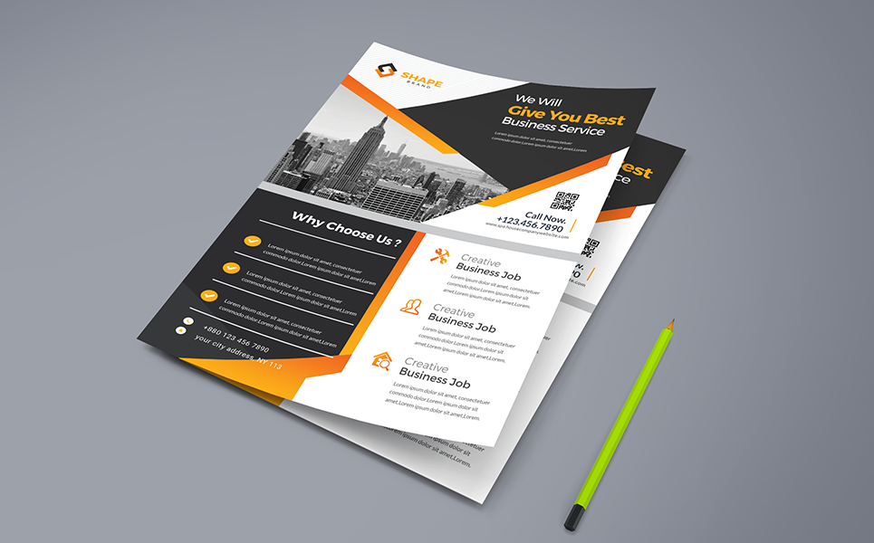 Download Фирменный стиль "You Best Business Service Flyer - Corporate Identity Template" / You Best Business Service Flyer - Corporate Identity Template - Фирменный стиль на тему графика ad agency builder bundle business clean coaching company concept consulting corporate creative design digital flyer flyers marketing modern multipurpose office