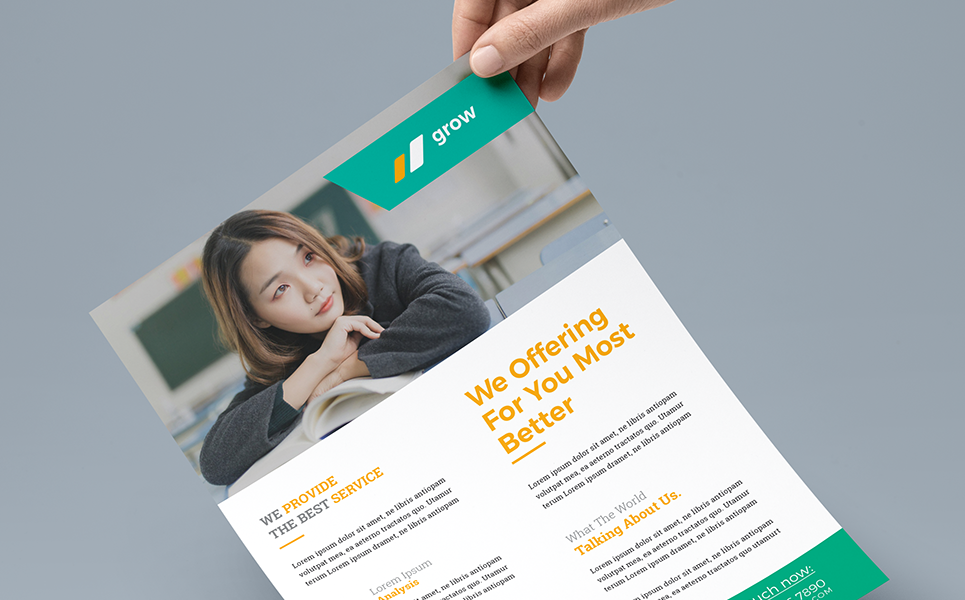 Download Фирменный стиль "Bright Flyer - Corporate Identity Template" / Bright Flyer - Corporate Identity Template - Фирменный стиль на тему графика ad agency builder bundle business clean coaching company concept consulting corporate creative design digital flyer flyers marketing modern multipurpose office