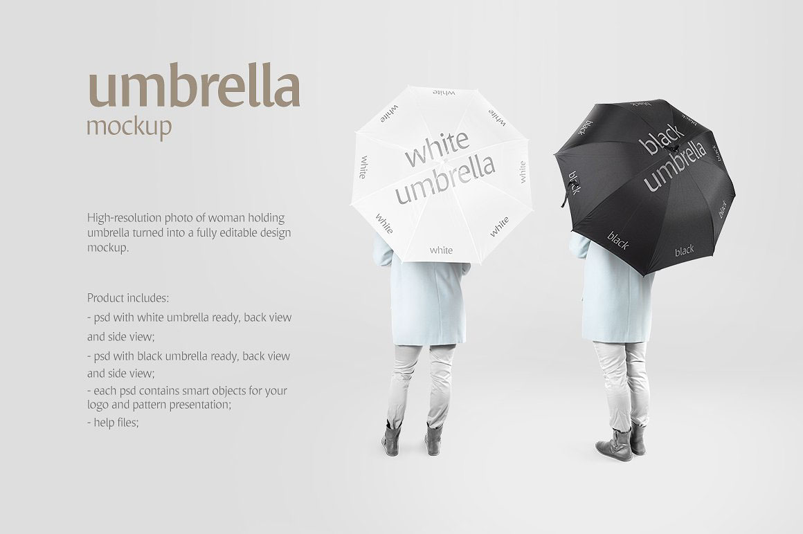 Umbrella product mockup