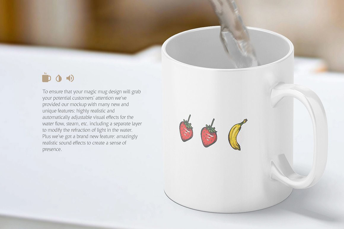 Download Мокап для продукта "Magic Mug Animated product mockup" / Magic Mug Animated product mockup - Мокап для продукта на тему графика psd mockup template mug magic heat sensitive thermoprint thermal thermochromic drink bevegare ceramic coffee tea cup kitchen bar gift mokcup