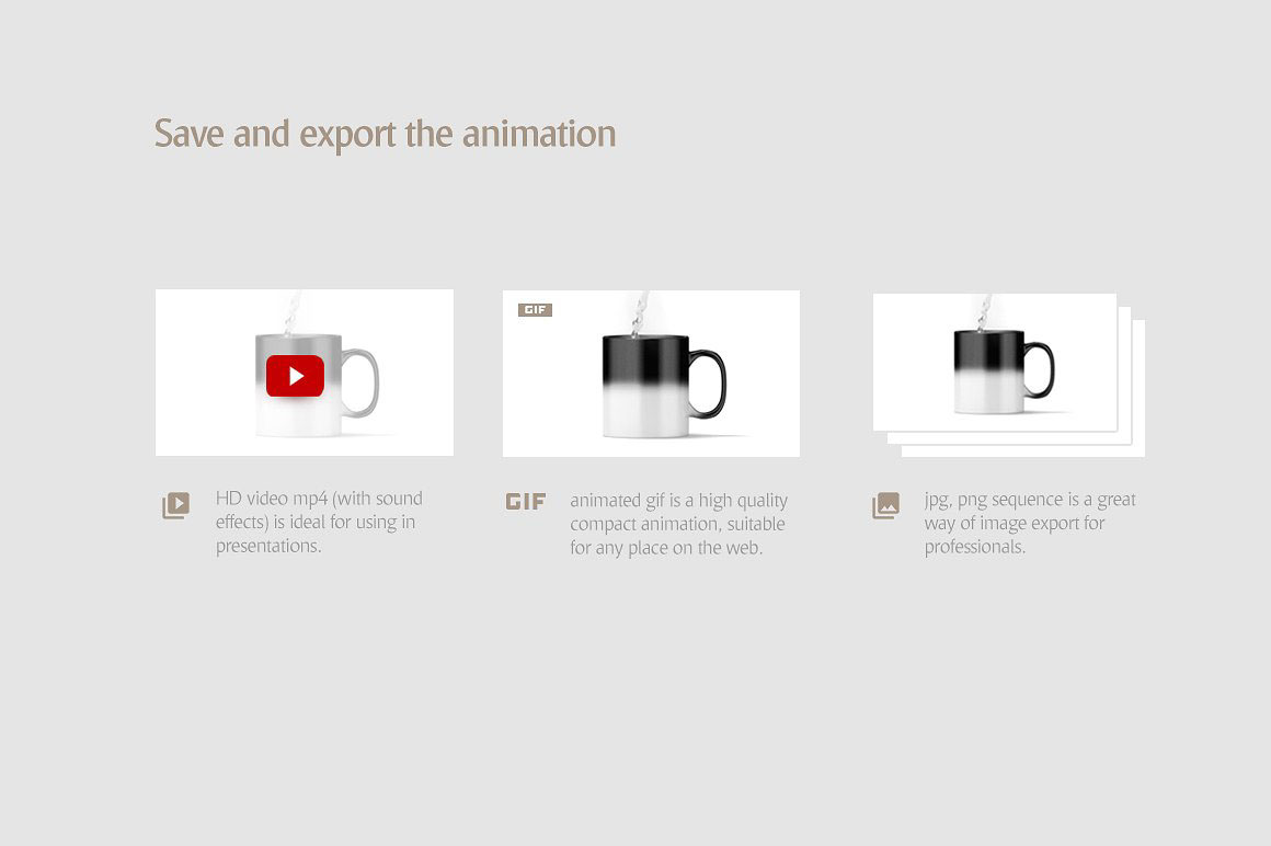 Download Мокап для продукта "Magic Mug Animated product mockup" / Magic Mug Animated product mockup - Мокап для продукта на тему графика psd mockup template mug magic heat sensitive thermoprint thermal thermochromic drink bevegare ceramic coffee tea cup kitchen bar gift mokcup