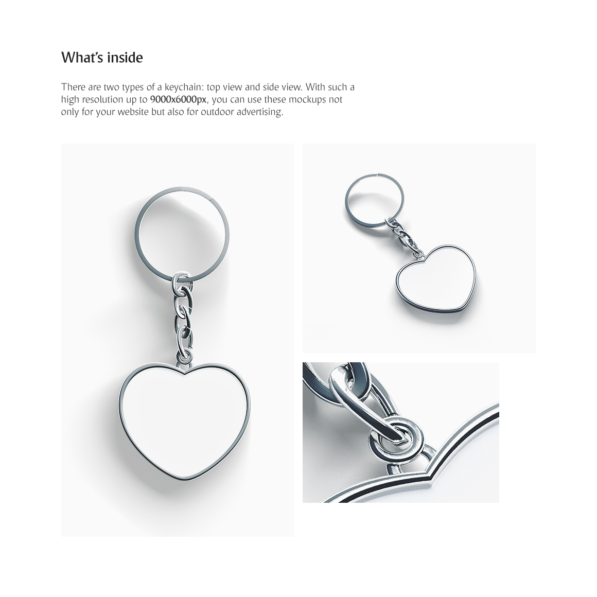 Download Мокап для продукта "Heart Keychain product mockup" / Heart Keychain product mockup - Мокап для продукта на тему графика psd download key chain friends lovers keychain heart love ring keyring label trinket holder door souvenir home symbol mockup mokcup