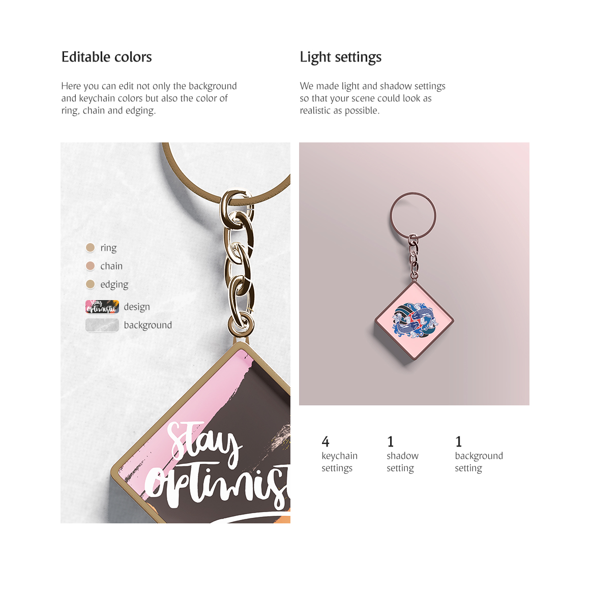 Download Мокап для продукта "Rhombus Keychain product mockup" / Rhombus Keychain product mockup - Мокап для продукта на тему графика key chain keychain rhombus mockup ring keyring breloque label branding car trinket holder souvenir home advertising company charm pendant mokcup