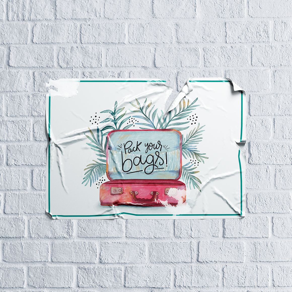 Download Мокап для продукта "Torn Wheatpaste Poster product mockup" / Torn Wheatpaste Poster product mockup - Мокап для продукта на тему графика poster wheatpaste mockup psd download paper propaganda signage billboard crumpled affiche placard canvas adhesive a3 theater movie torn old mokcup