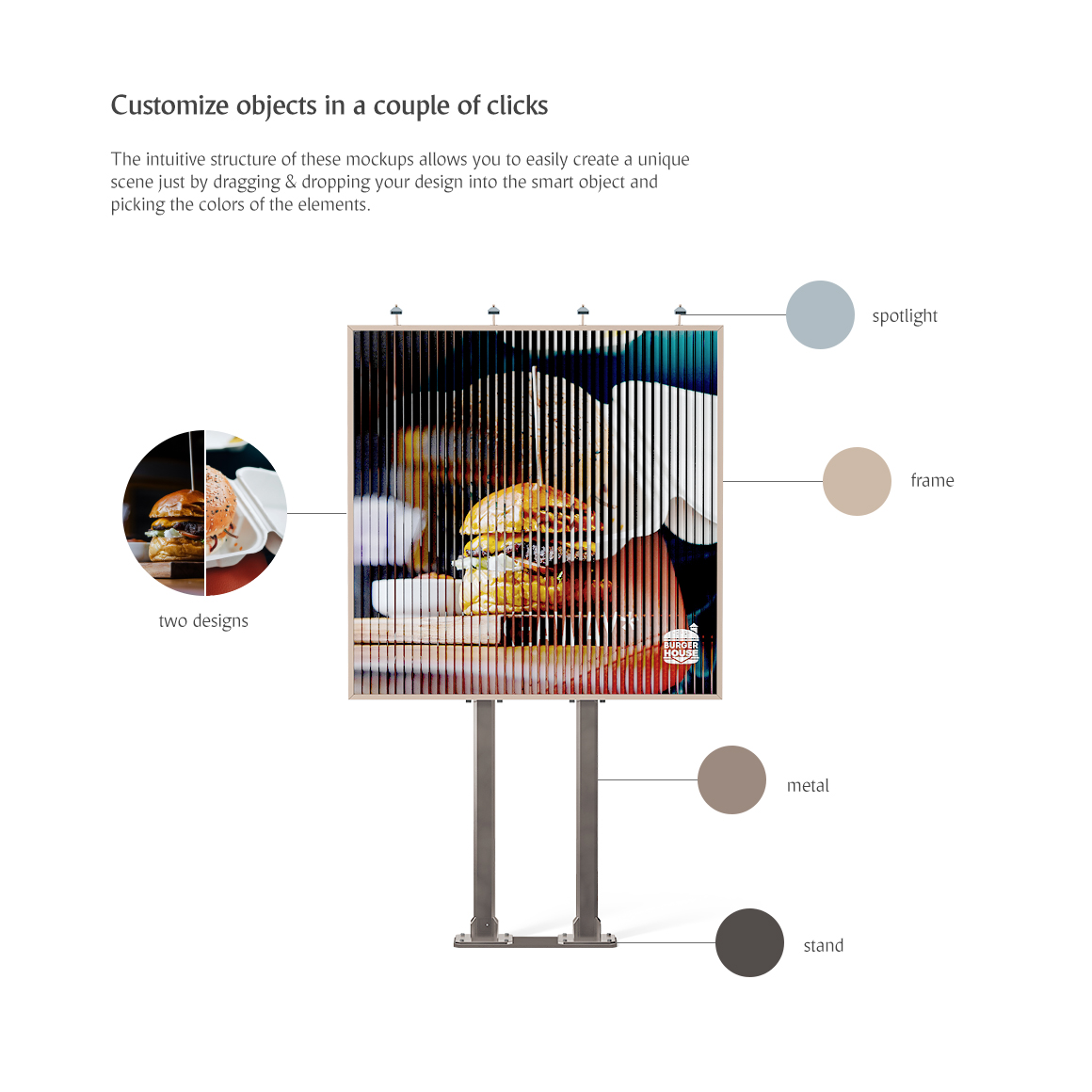 Download Мокап для продукта "Billboard Animated product mockup" / Billboard Animated product mockup - Мокап для продукта на тему графика billboard mockup banner signage signpost signboard baner outdoor cityboard stand bilboard print ad display outside street road advertising design mokcup