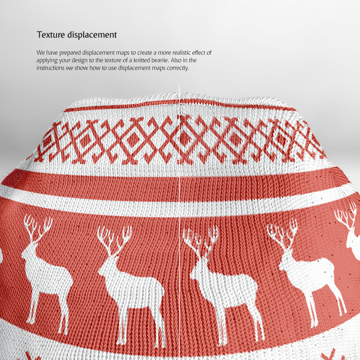 Download Мокап для продукта "Knitted Beanie Animated product mockup" / Knitted Beanie Animated product mockup - Мокап для продукта на тему графика beanie knitted hat mockup psd download cap animated clothing winter accessory cloth fashion animation heat thread knit covering weather headgear