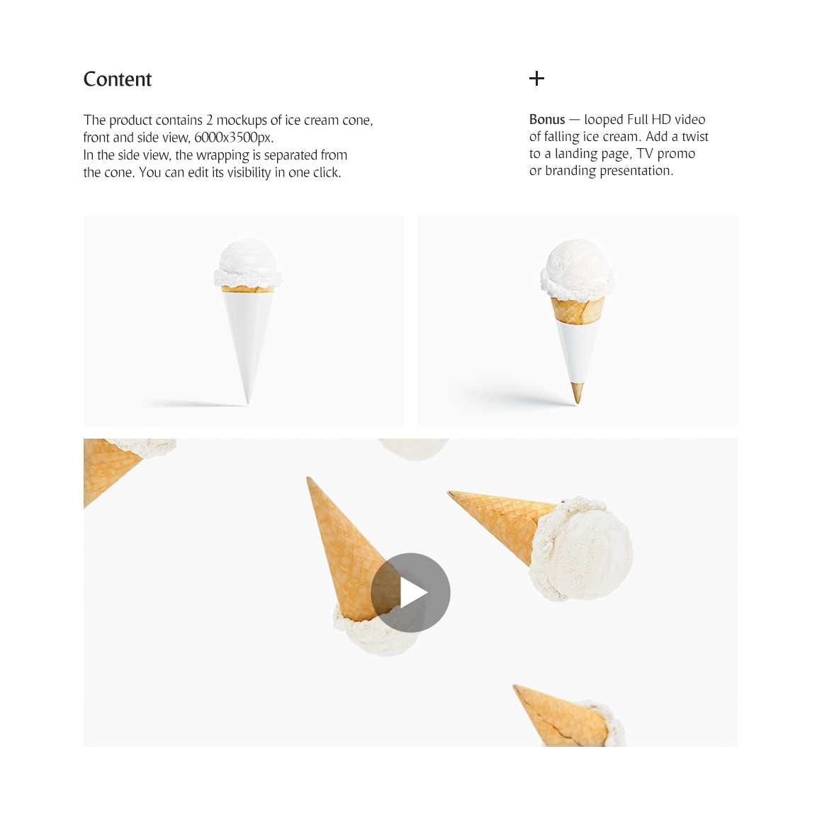 Download Мокап для продукта "Ice Cream Cone product mockup" / Ice Cream Cone product mockup - Мокап для продукта на тему графика ice cream cone scoop ball icecream mockup gelato cornet creamy wrapping package sundae ice-pop waffle food packaging dessert pack product