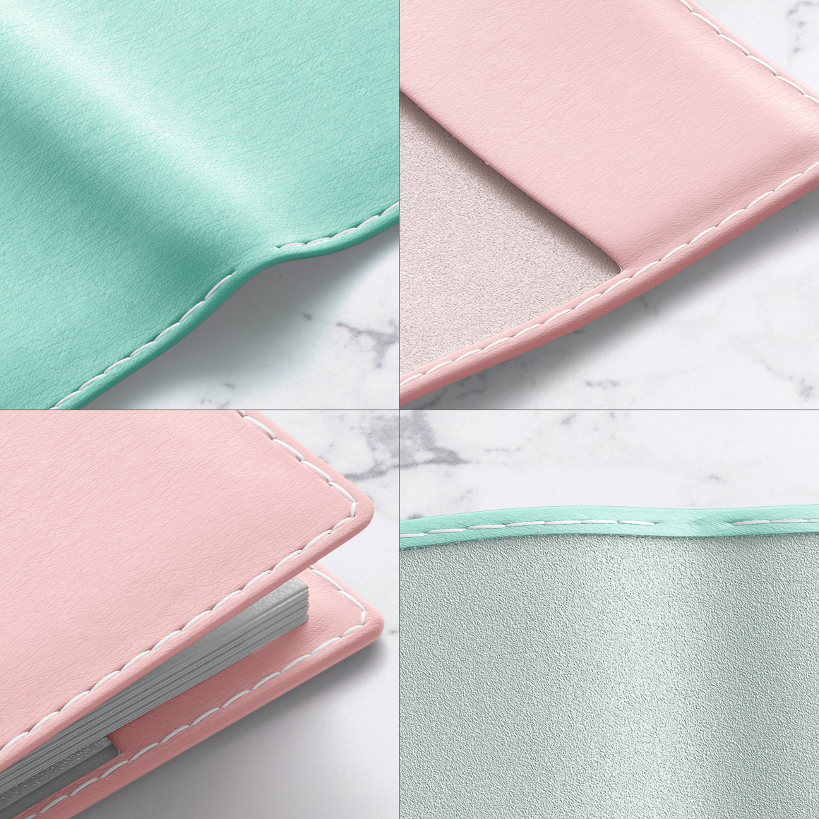 Download Мокап для продукта "Leather Passport Cover product mockup" / Leather Passport Cover product mockup - Мокап для продукта на тему графика passport holder envelope case document pasport id cardholder notebook mockup card pocketbook cover clear clean white mock up booklet mokcup