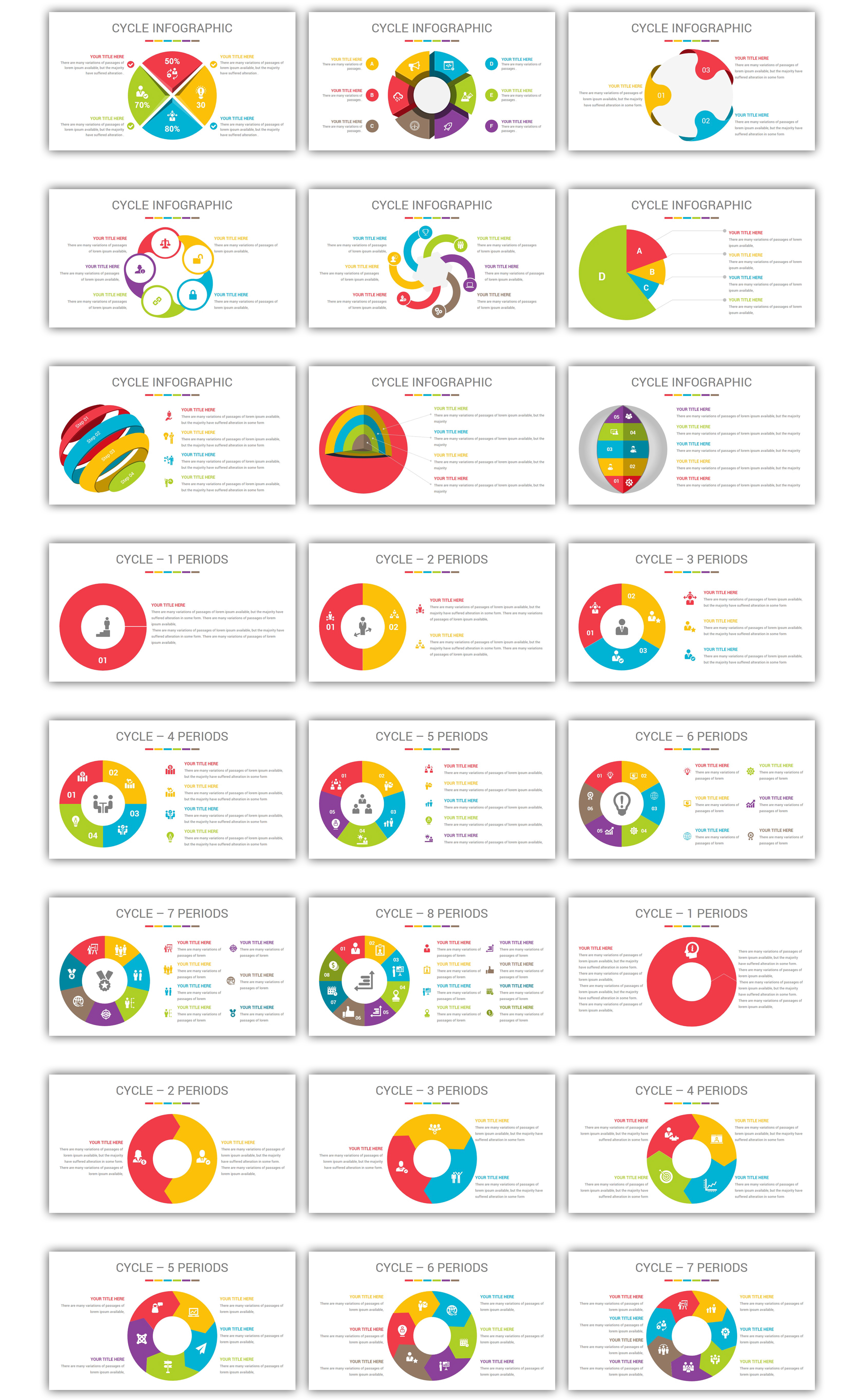 Cycle PowerPoint Template