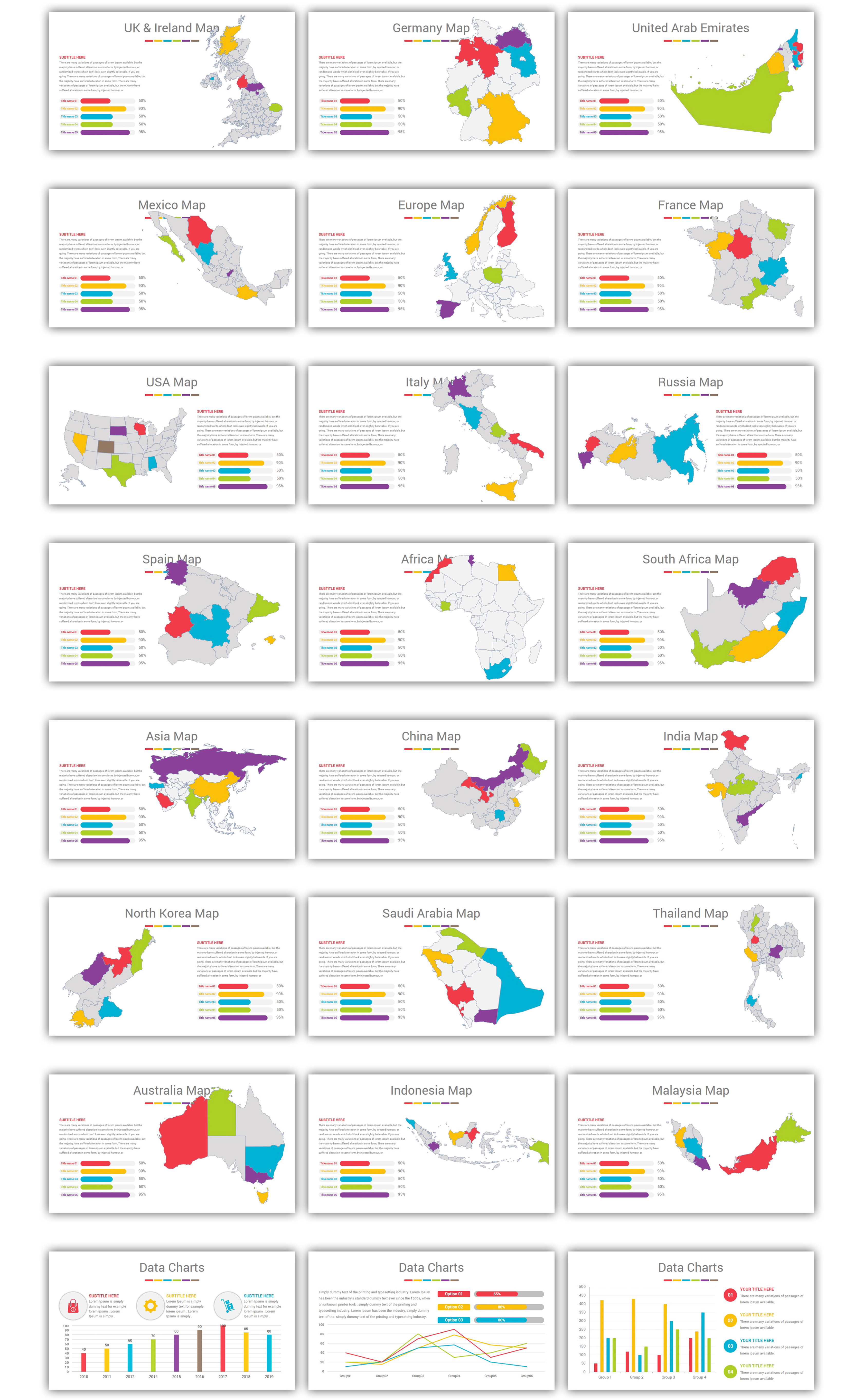 Multipurpose Infographics PowerPoint Template