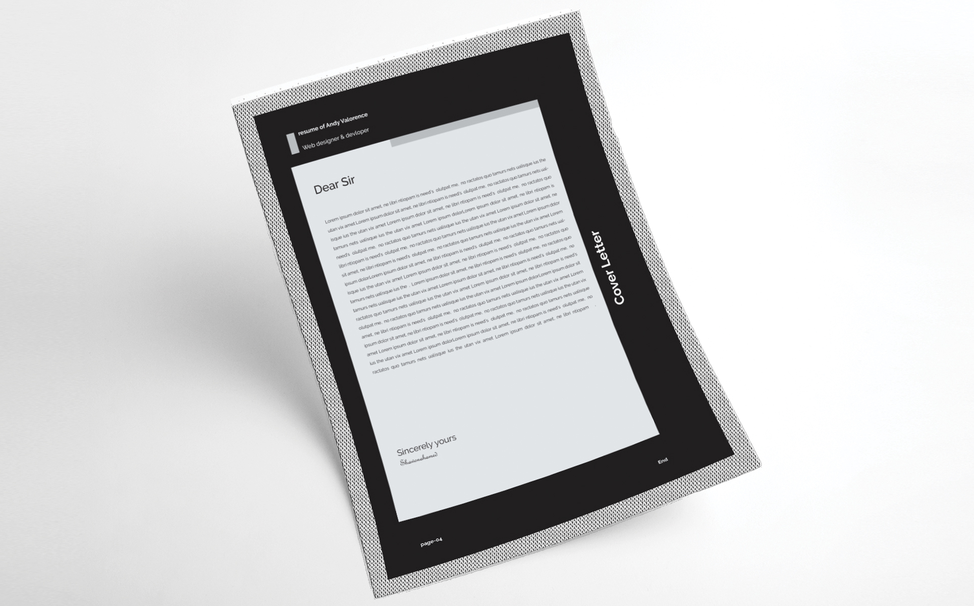 Download Резюме "Andy - clean & colorful word Resume Template" / Andy - clean & colorful word Resume Template - Резюме на тему графика a4 clean creative cv design elegant resume infographic letter minimalist modern portfolio professional indesign minimal pages template word us