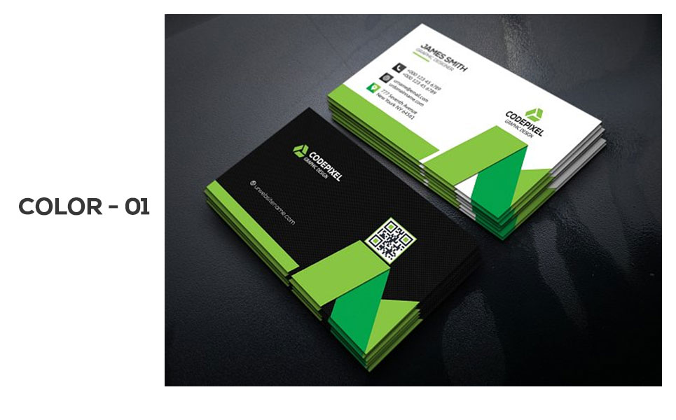 Download Фирменный стиль "Codepixel business card - Corporate Identity Template" / Codepixel business card - Corporate Identity Template - Фирменный стиль на тему графика business card corporate red blue