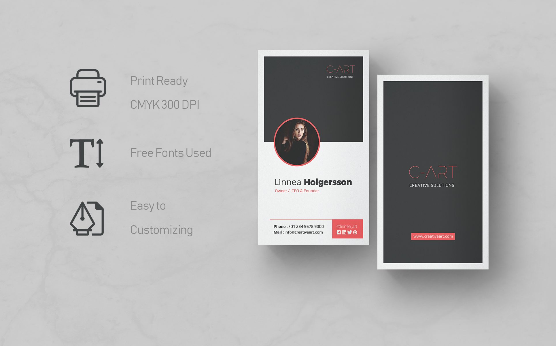 Download Фирменный стиль "Professional Business Card Vol. 02 - Corporate Identity Template" / Professional Business Card Vol. 02 - Corporate Identity Template - Фирменный стиль на тему графика card business print template clean professional modernundefined minimalist simpleundefined corporate