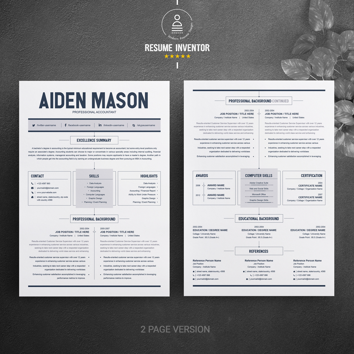 Download Резюме "Clean & Creative Resume Template" / Clean & Creative Resume Template - Резюме на тему графика resume template mac page 3 best clean cover letter creative curriculum vitae cv free modern design microsoft word pages photoshop