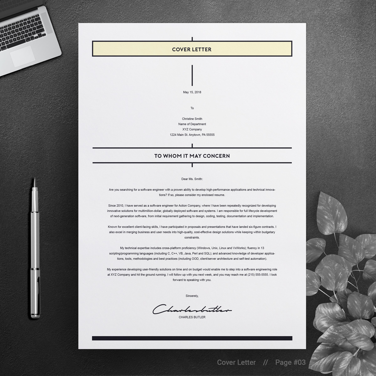 Download Резюме "Charles Butler Resume Template" / Charles Butler Resume Template - Резюме на тему графика resume template cv design psd photoshop word vintage docx templates indesign ms clean professional hipster elegant curriculum vitae cover letter