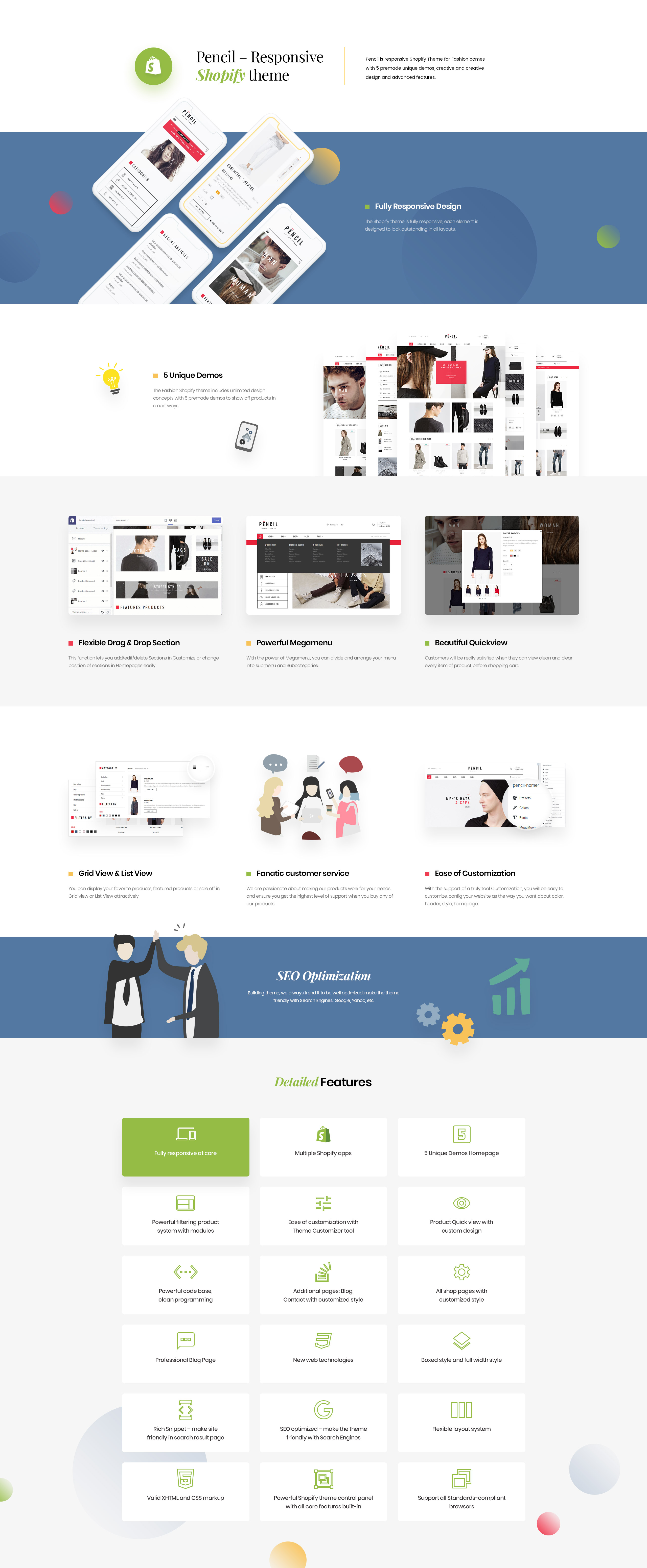 модный магазин shopify тема