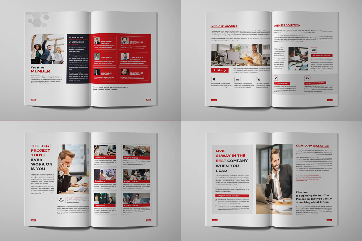 Download Фирменный стиль "Frink Company Brochure - Corporate Identity Template" / Frink Company Brochure - Corporate Identity Template - Фирменный стиль на тему графика brochure booklet corporate brand template proposal report designundefined bifold advertising
