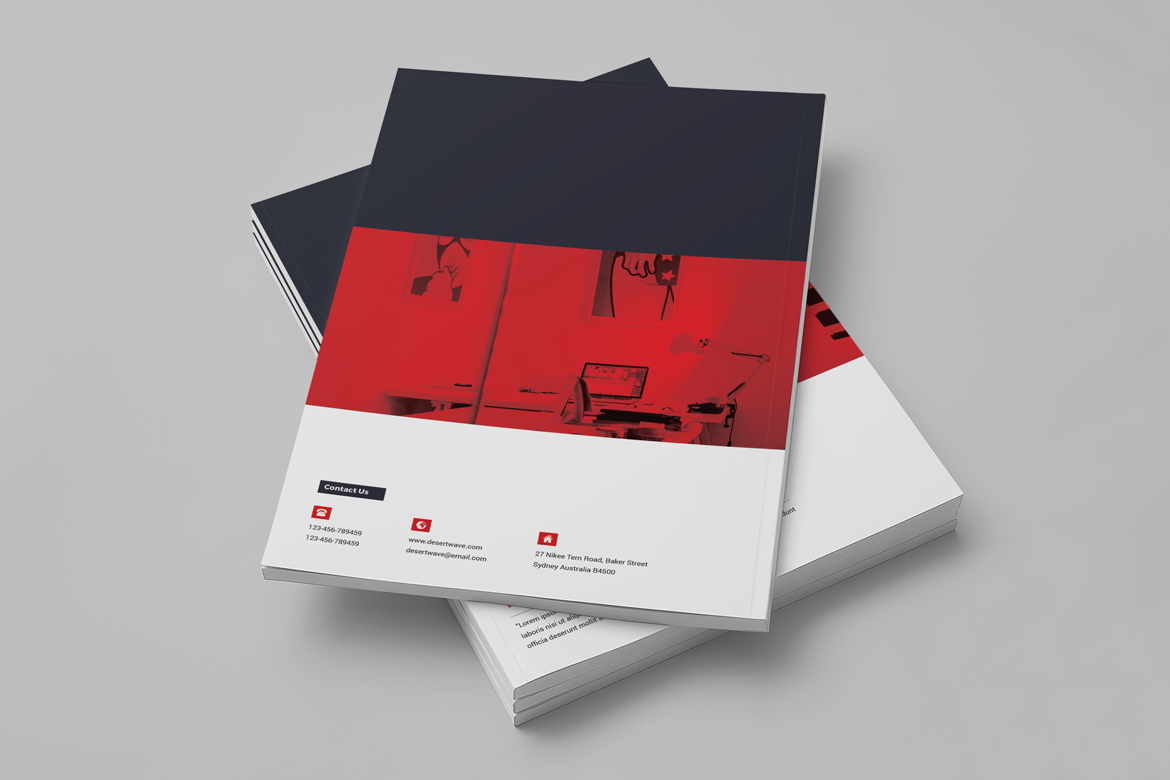 Download Фирменный стиль "Frink Company Brochure - Corporate Identity Template" / Frink Company Brochure - Corporate Identity Template - Фирменный стиль на тему графика brochure booklet corporate brand template proposal report designundefined bifold advertising