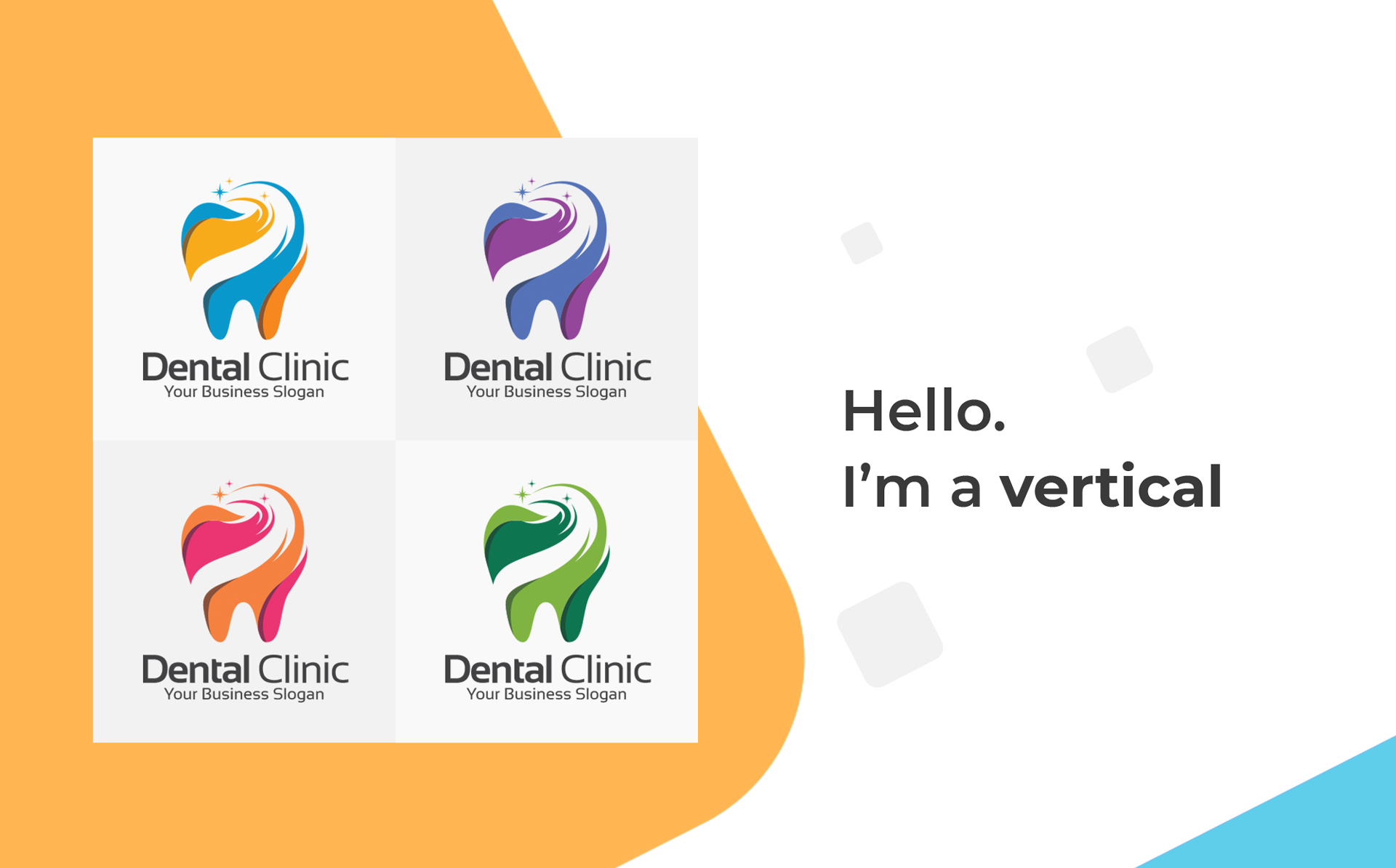 Download Шаблон логотипа "Dental Clinic Logo Template" / Dental Clinic Logo Template - Шаблон логотипа на тему графика logo dental care clinic dentist template design dentistry doctor medical medicine hospital vector dermatology healthy implant tooth branding identity family