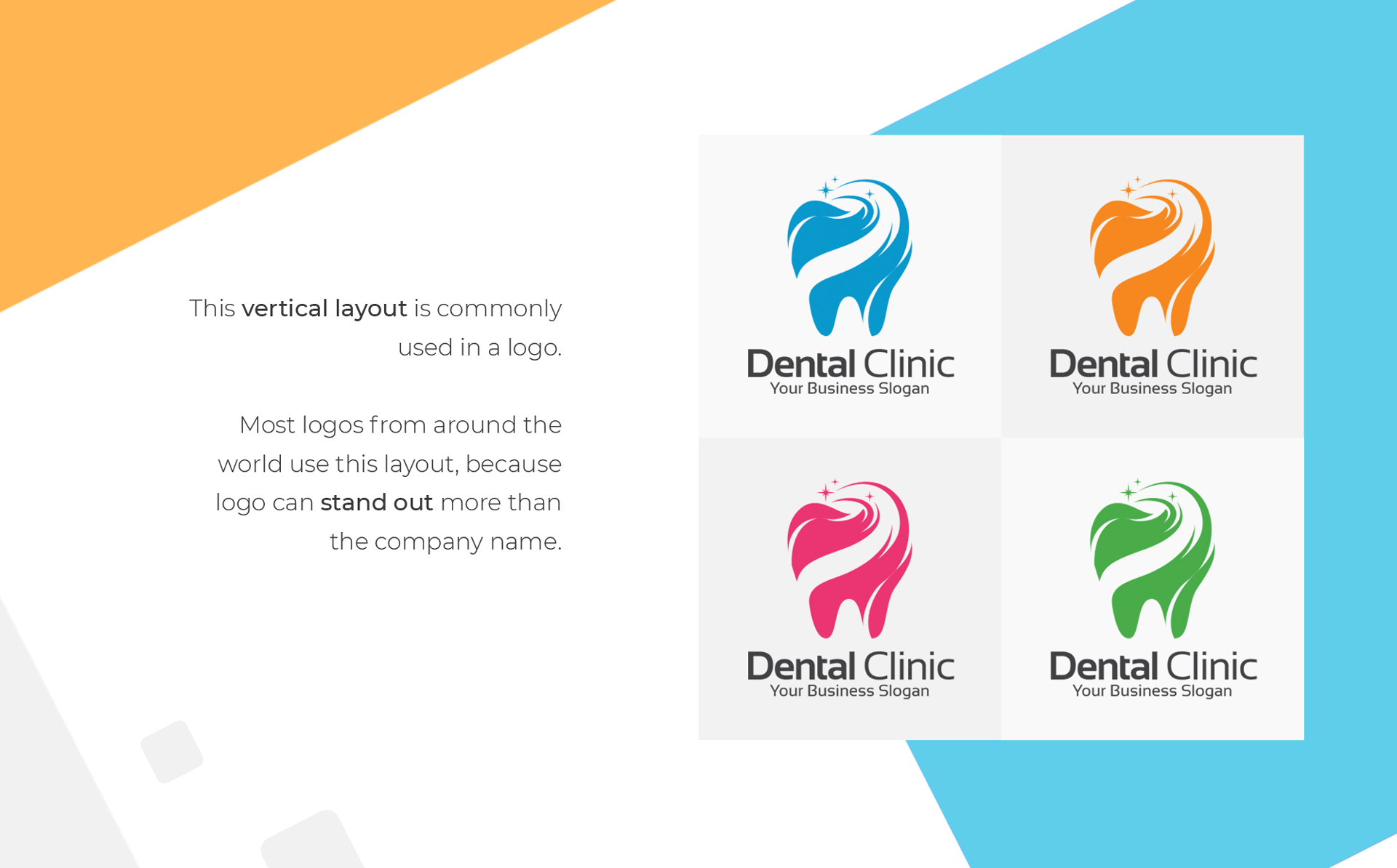Download Шаблон логотипа "Dental Clinic Logo Template" / Dental Clinic Logo Template - Шаблон логотипа на тему графика logo dental care clinic dentist template design dentistry doctor medical medicine hospital vector dermatology healthy implant tooth branding identity family