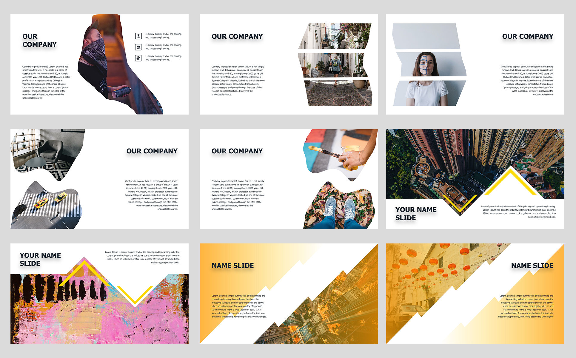Business Strategy Keynote Template