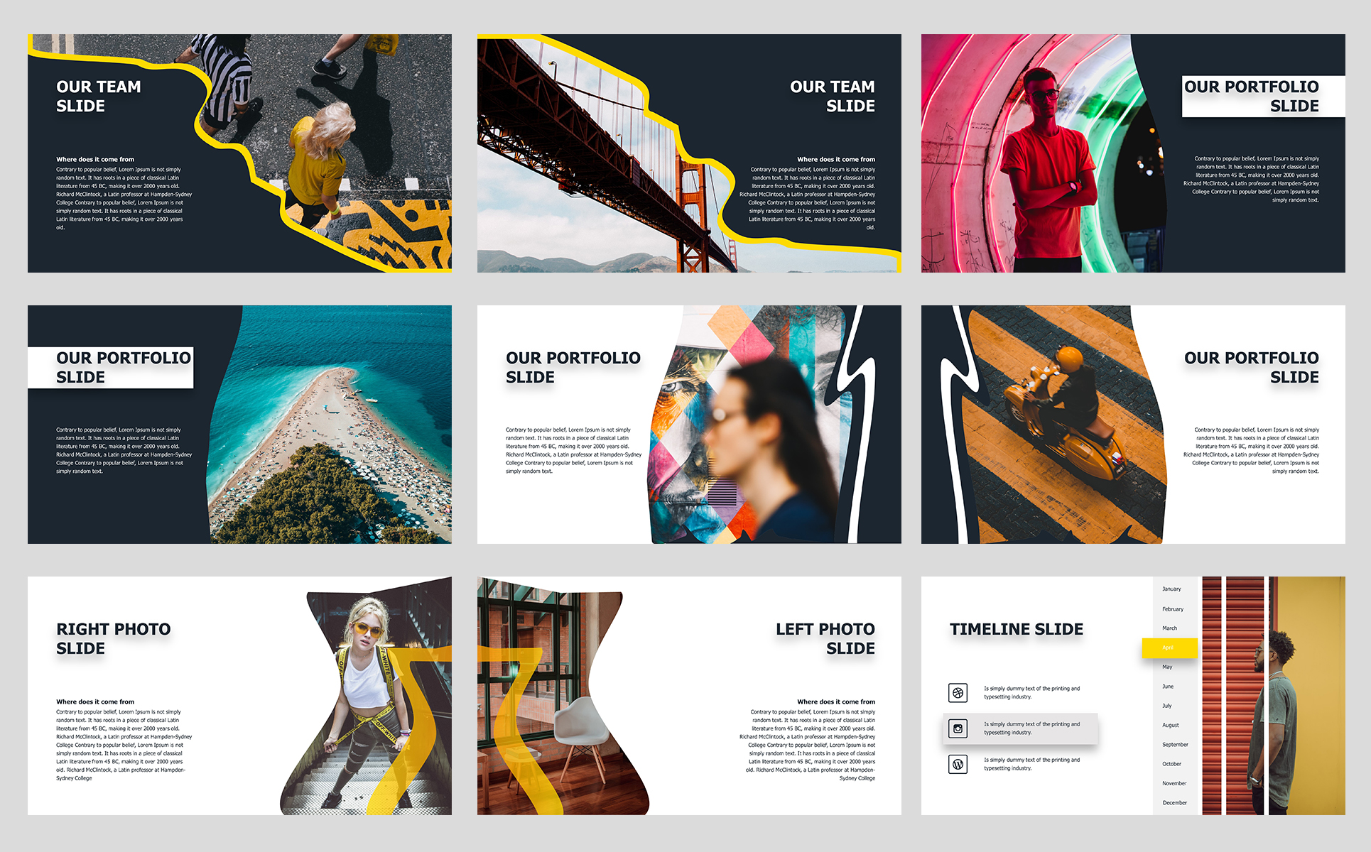 Business Strategy Keynote Template