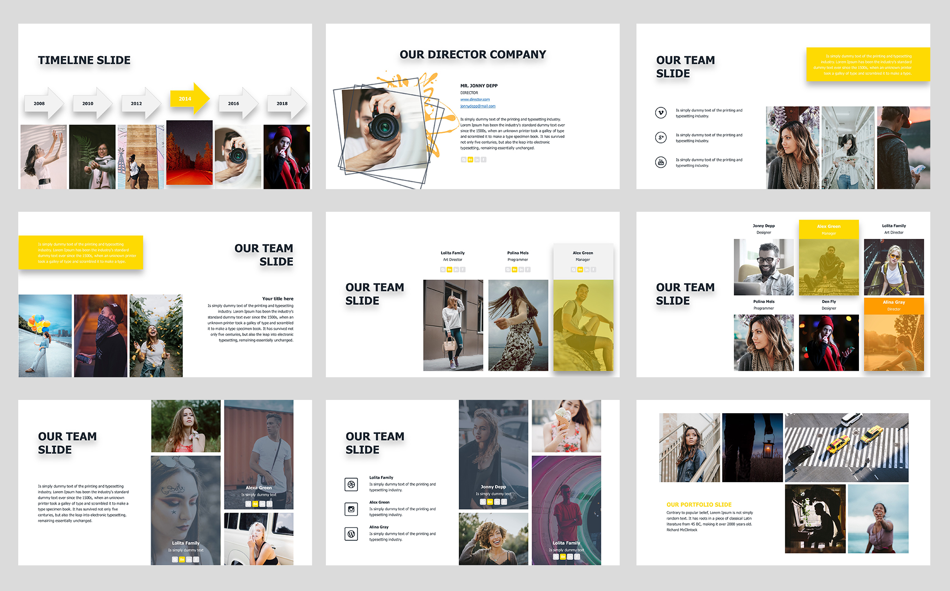 Business Strategy Keynote Template