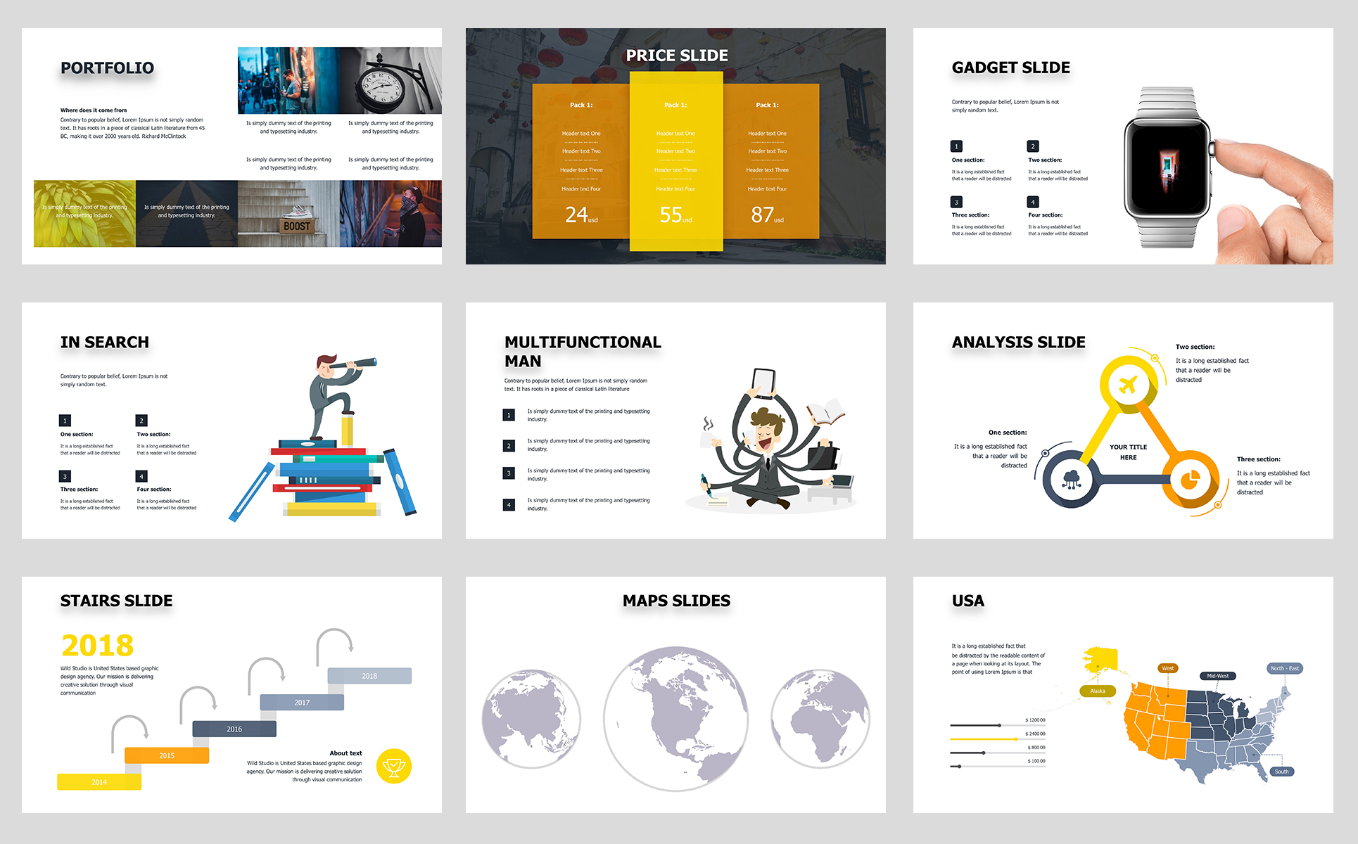 Business Strategy Keynote Template