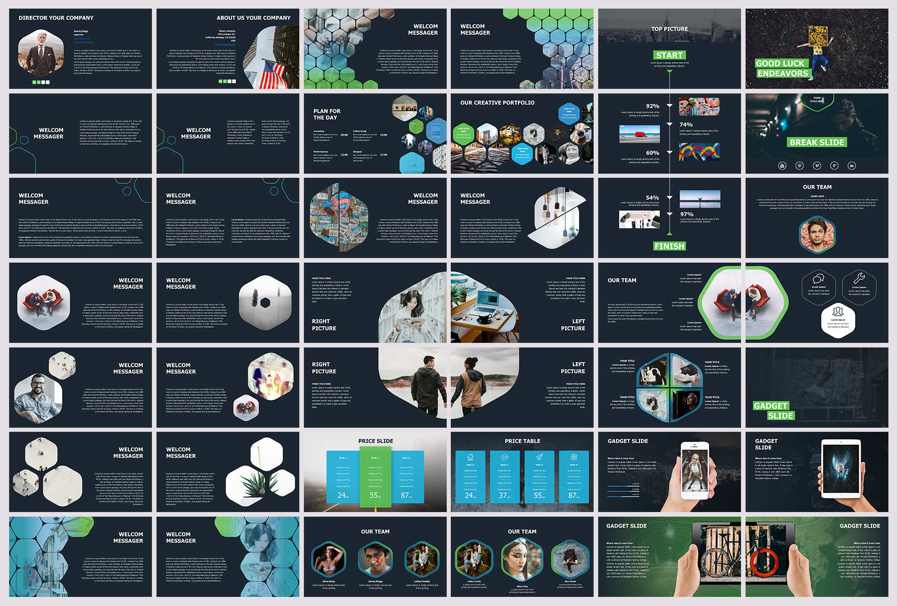 Modern Presentation Keynote Template