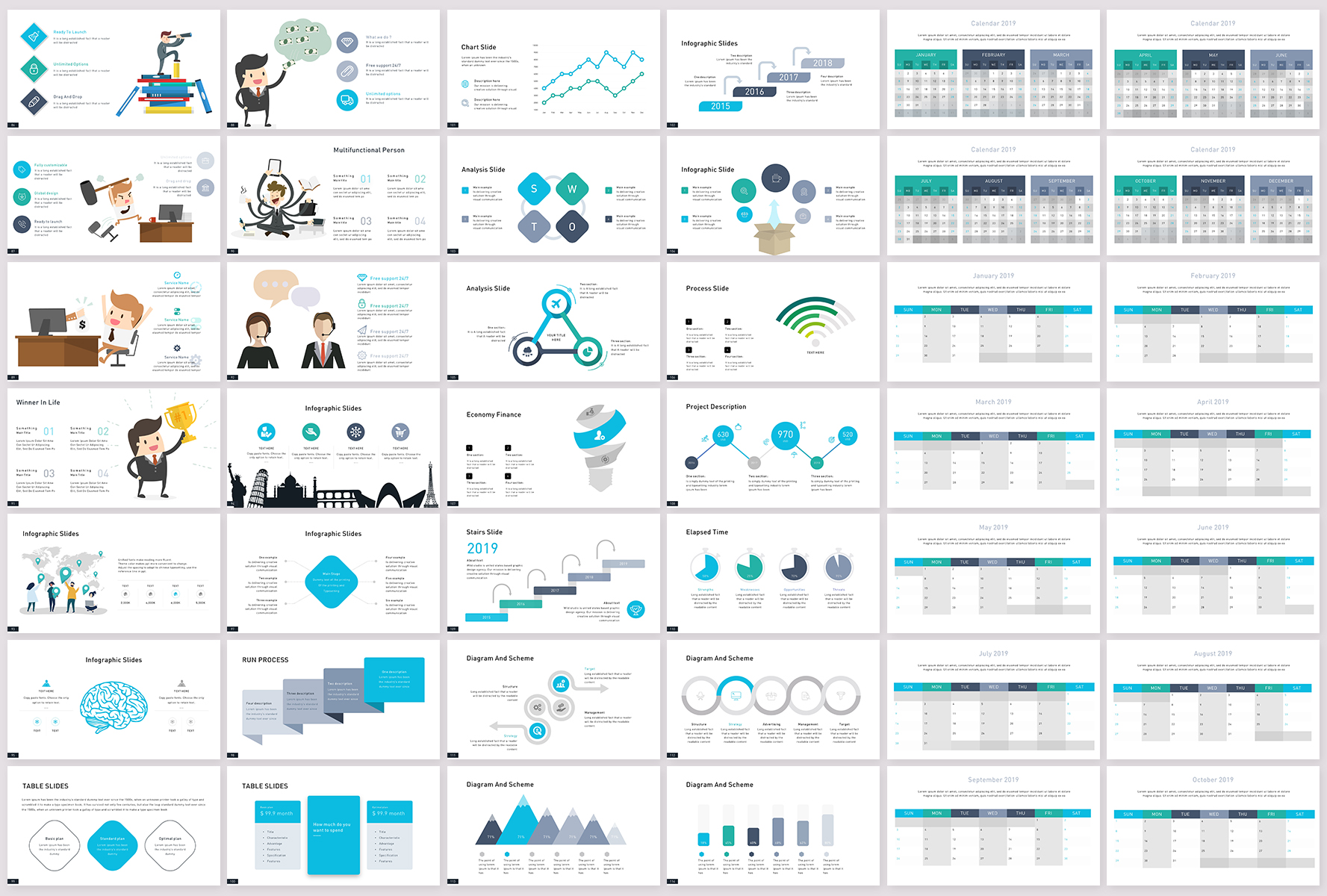 Pitch Deck Professional Keynote Template
