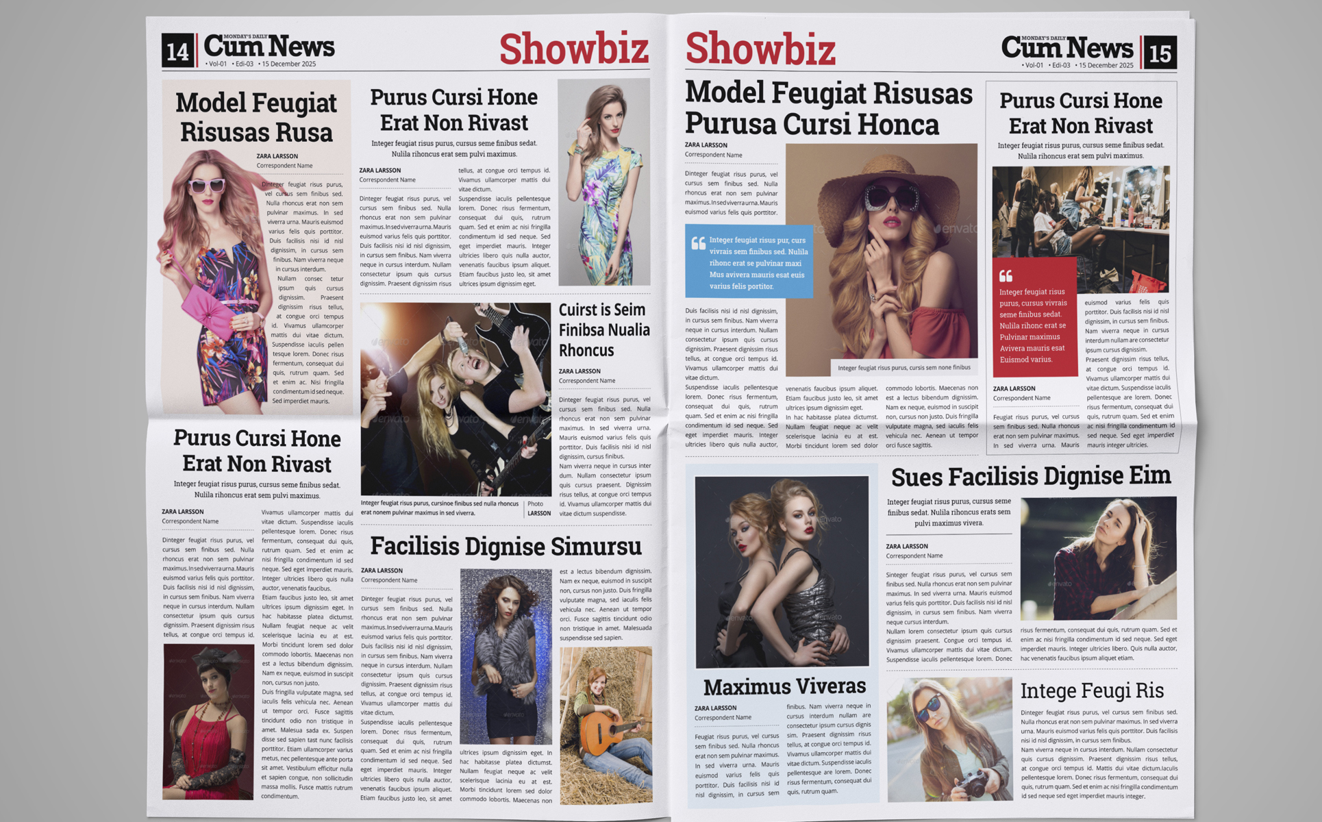 Download Фирменный стиль "Koenews - 20 Page Newspaper Design - Corporate Identity Template" / Koenews - 20 Page Newspaper Design - Corporate Identity Template - Фирменный стиль на тему графика 20page newspaper newsletter business buy corporate daily weekly education graphic design indesign jurnalist modern monthly bundle small study template youth