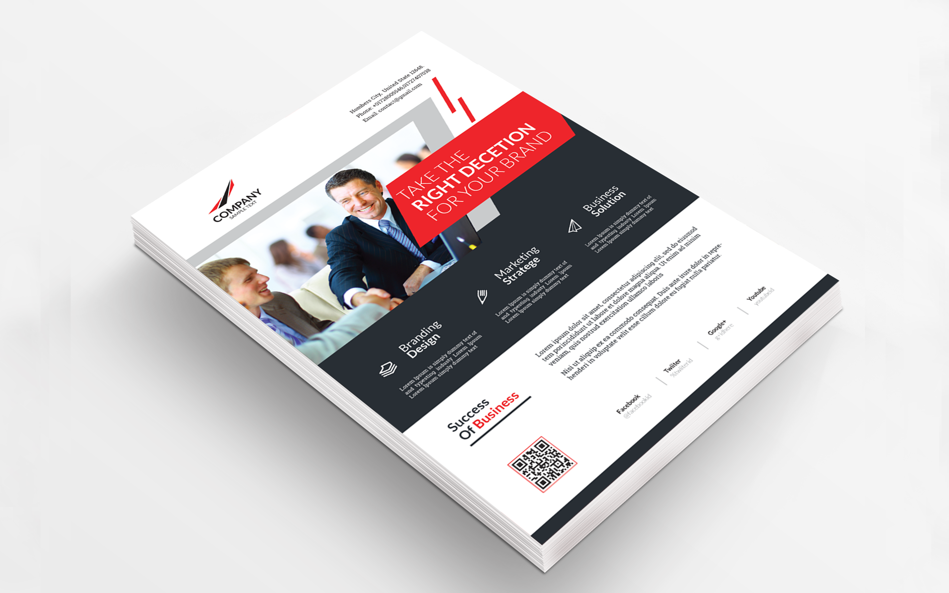 Download Фирменный стиль "Brand Decision Flyer - Corporate Identity Template" / Brand Decision Flyer - Corporate Identity Template - Фирменный стиль на тему графика agency brochure business company corporate creative flyer marketing abstract art artistic blue building computer graph graphic green hi-quality id kit