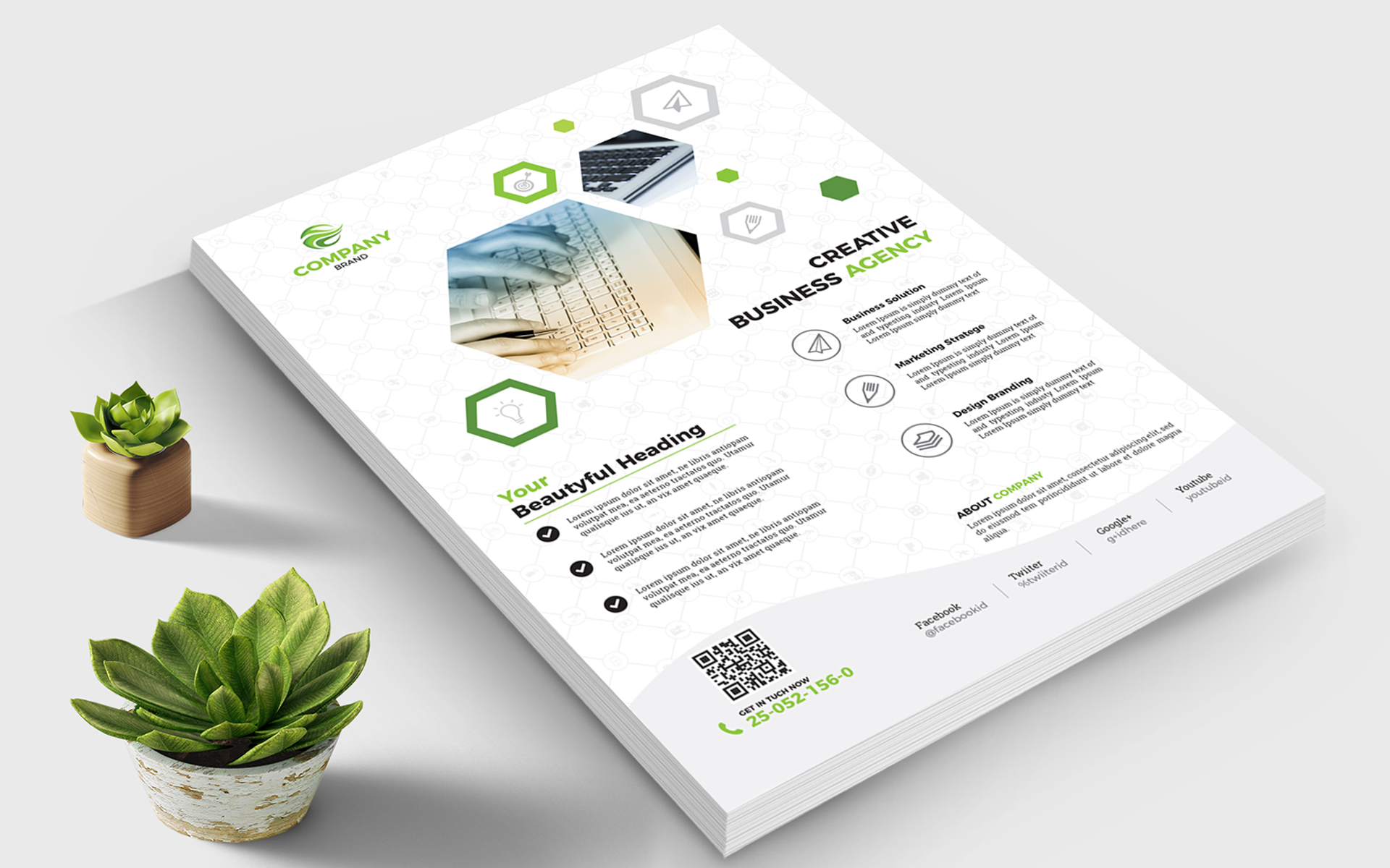 Download Фирменный стиль "Luxury Business Flyer - Corporate Identity Template" / Luxury Business Flyer - Corporate Identity Template - Фирменный стиль на тему графика agency brochure business company corporate creative flyer marketing abstract art artistic blue building computer graph graphic green hi-quality id kit