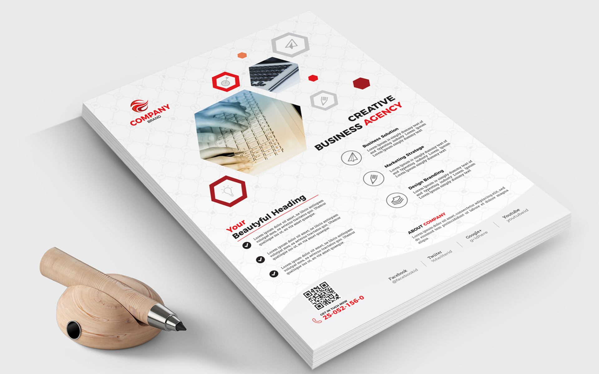 Download Фирменный стиль "Luxury Business Flyer - Corporate Identity Template" / Luxury Business Flyer - Corporate Identity Template - Фирменный стиль на тему графика agency brochure business company corporate creative flyer marketing abstract art artistic blue building computer graph graphic green hi-quality id kit
