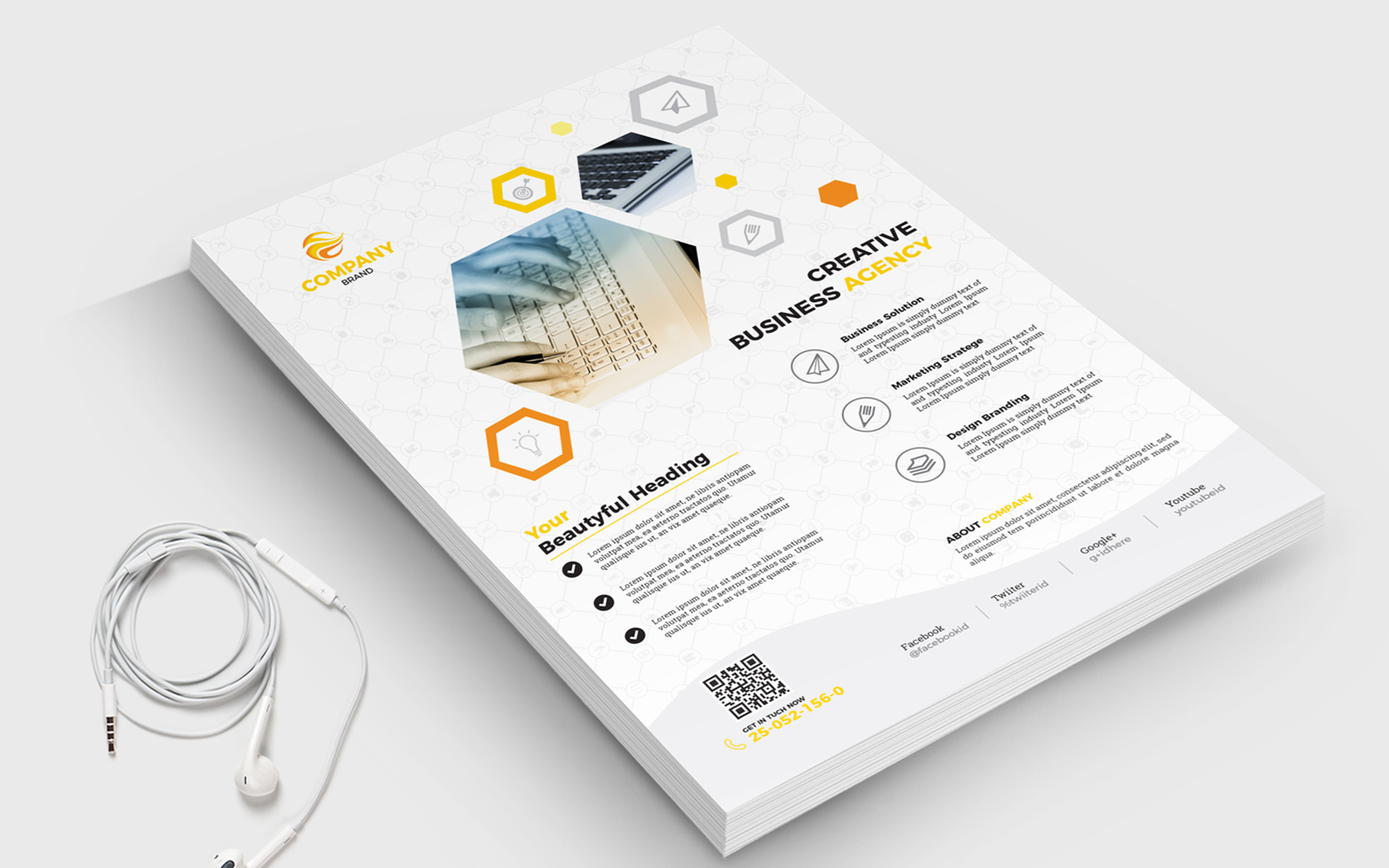 Download Фирменный стиль "Luxury Business Flyer - Corporate Identity Template" / Luxury Business Flyer - Corporate Identity Template - Фирменный стиль на тему графика agency brochure business company corporate creative flyer marketing abstract art artistic blue building computer graph graphic green hi-quality id kit