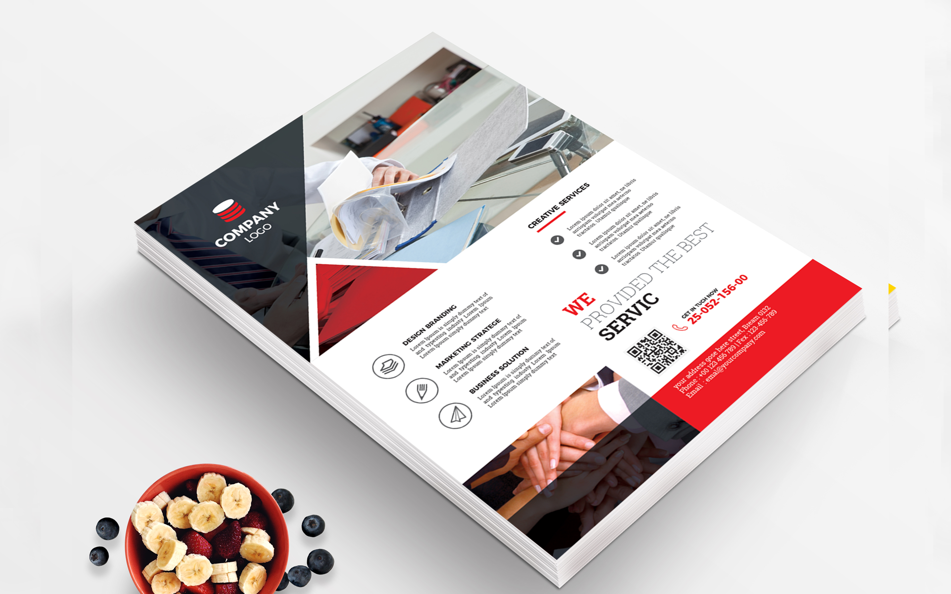 Download Фирменный стиль "Creative Inspires PSD Flyer - Corporate Identity Template" / Creative Inspires PSD Flyer - Corporate Identity Template - Фирменный стиль на тему графика agency brochure business company corporate creative flyer marketing abstract art artistic blue building computer graph graphic green hi-quality id kit