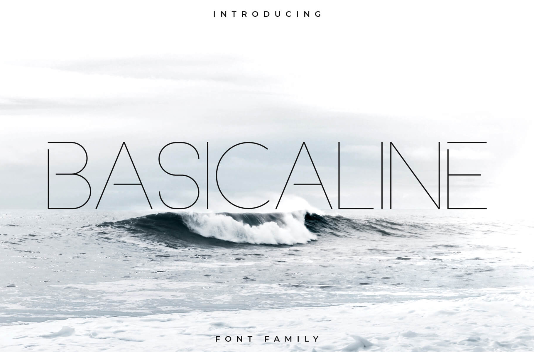 Download Шрифт "Basicaline  Family - Sans Serif Font" / Basicaline  Family - Sans Serif Font - Шрифт на тему графика font family logo strong brand branding typeface advertising advertisement sans-serif sans-serif-font basicaline elegant