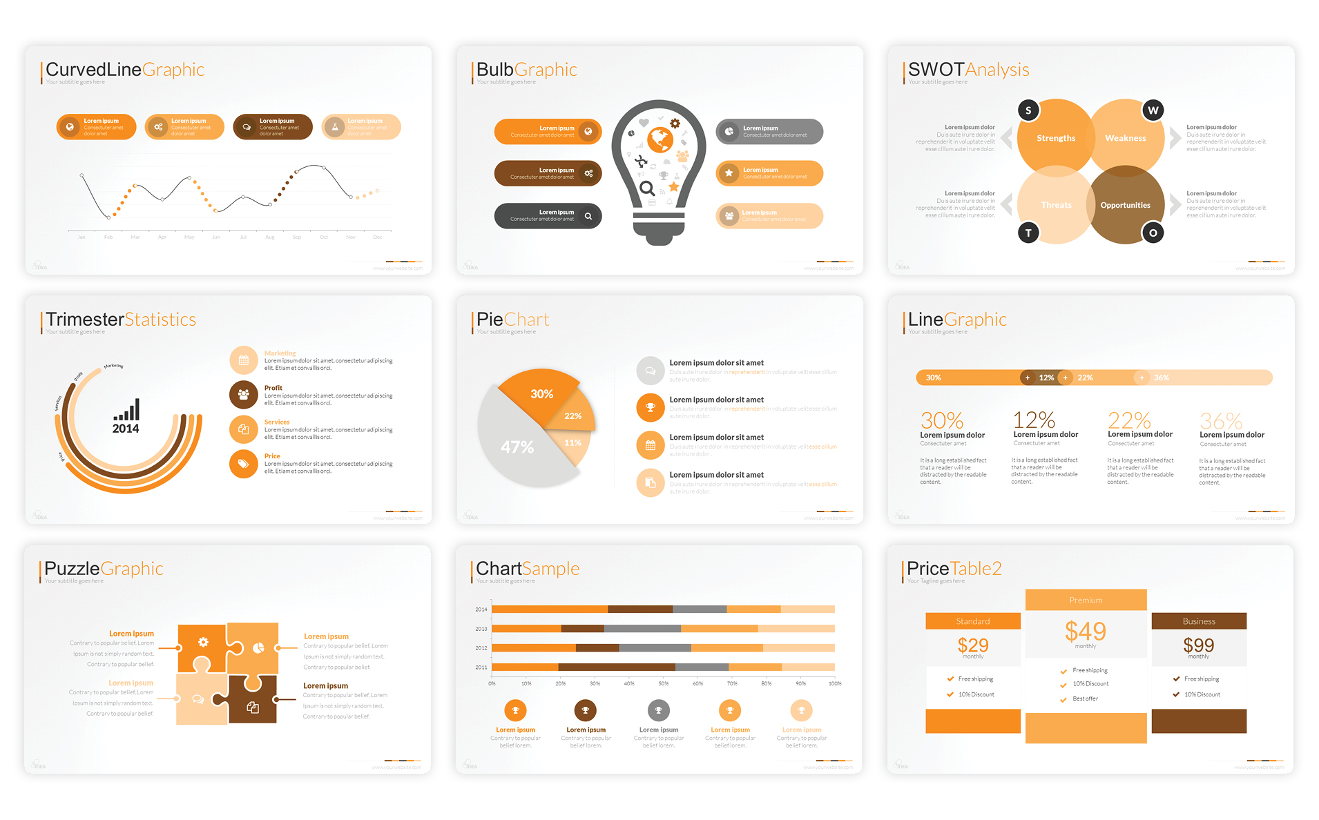  IDEA  PowerPoint  Template  for 17