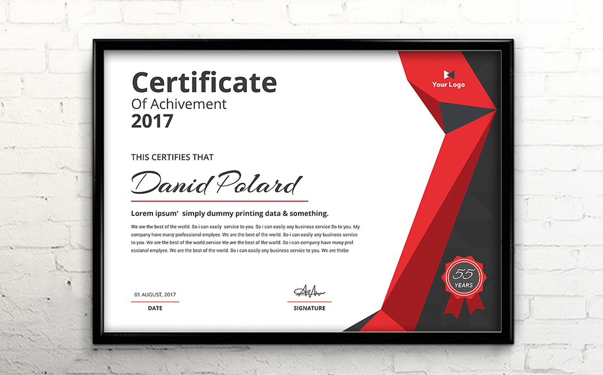 Download Шаблон сертификата "Century Elegant Certificate Template" / Century Elegant Certificate Template - Шаблон сертификата на тему графика a4 achievement awarded business card certificate clen cmyk colorful cool exclusive multipurpose new personal print ready psd recognition training