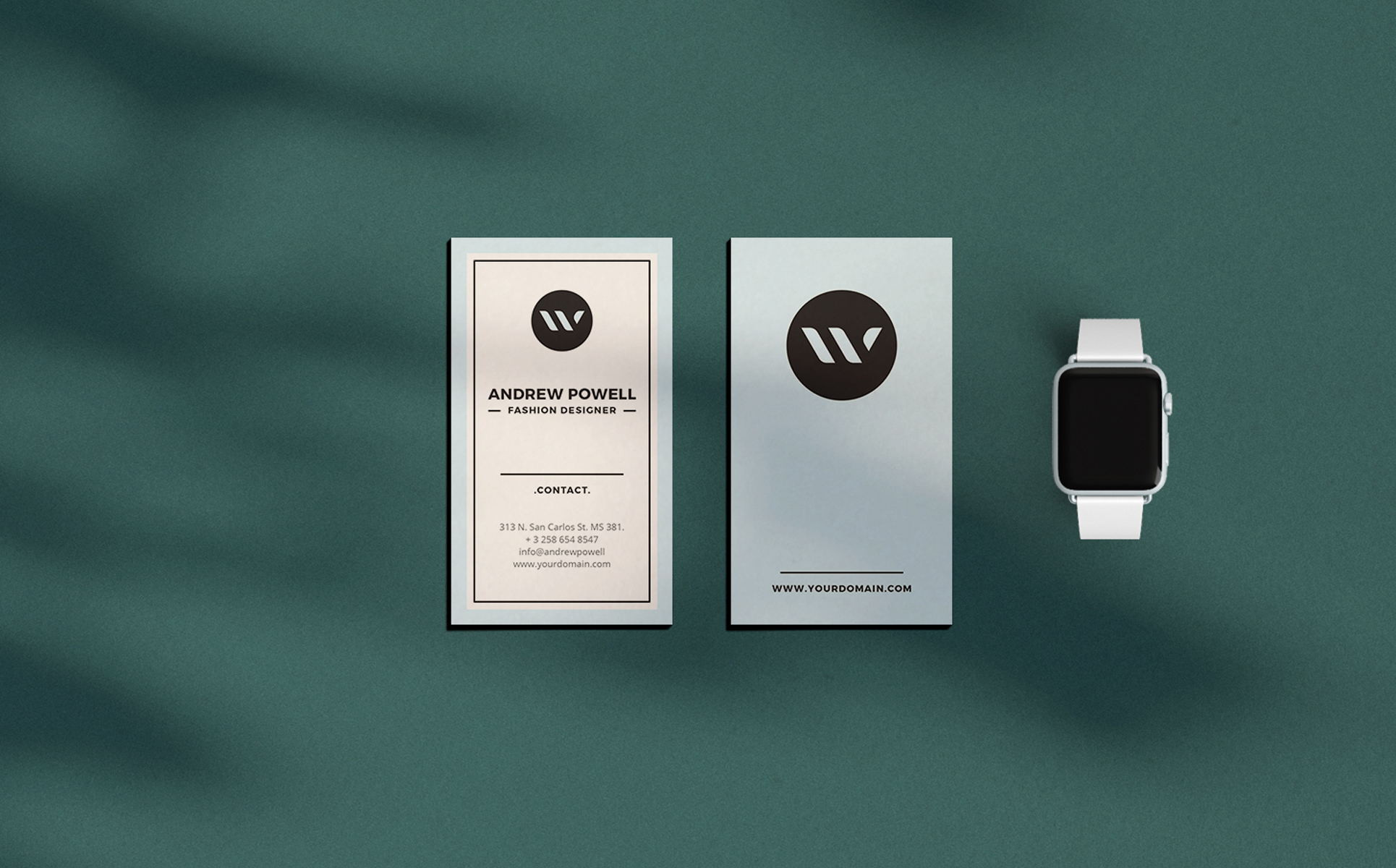 Download Резюме "Clean Resume with Business Card Resume Template" / Clean Resume with Business Card Resume Template - Резюме на тему графика resume cv indesign word print cover letter. a4 modern psd ai design park minimal job clean professional