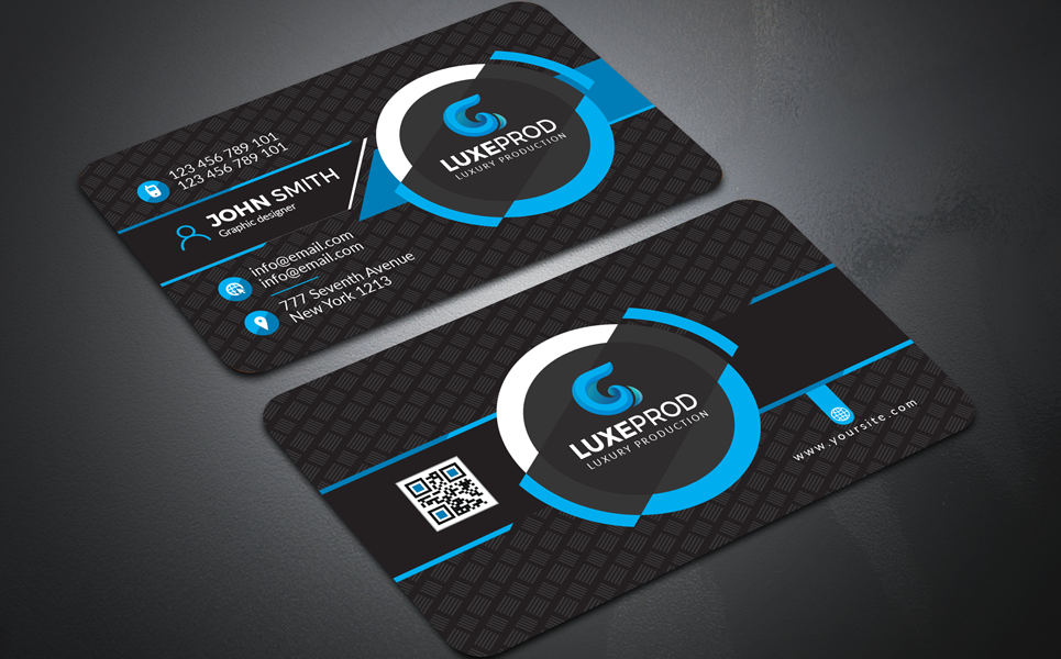 Google Search Business Card Template