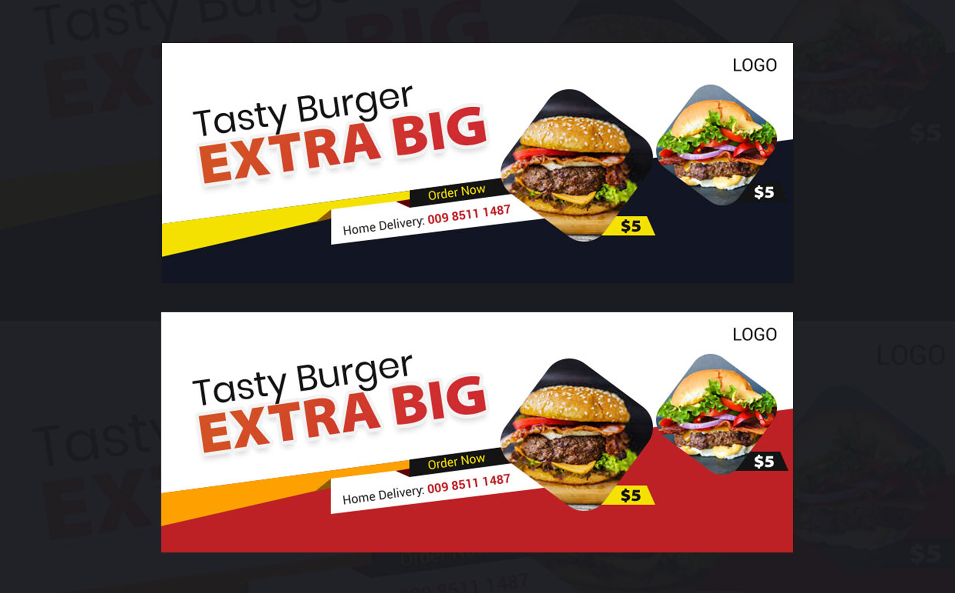 Download Шаблон для соцсетей "Food Facebook Cover Social Media Template" / Food Facebook Cover Social Media Template - Шаблон для соцсетей на тему графика 