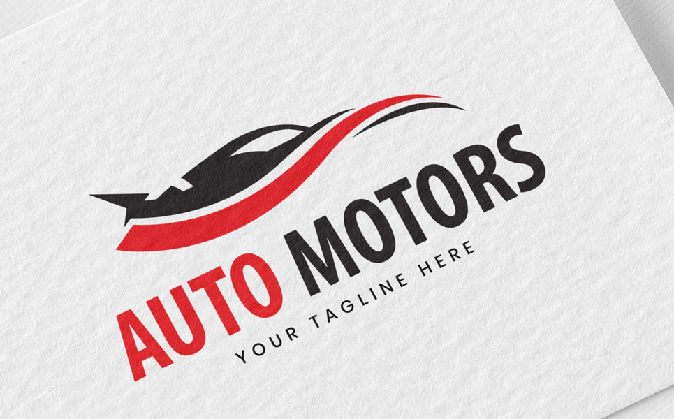 Download Шаблон логотипа "Auto Motors Logo Template" / Auto Motors Logo Template - Шаблон логотипа на тему графика 