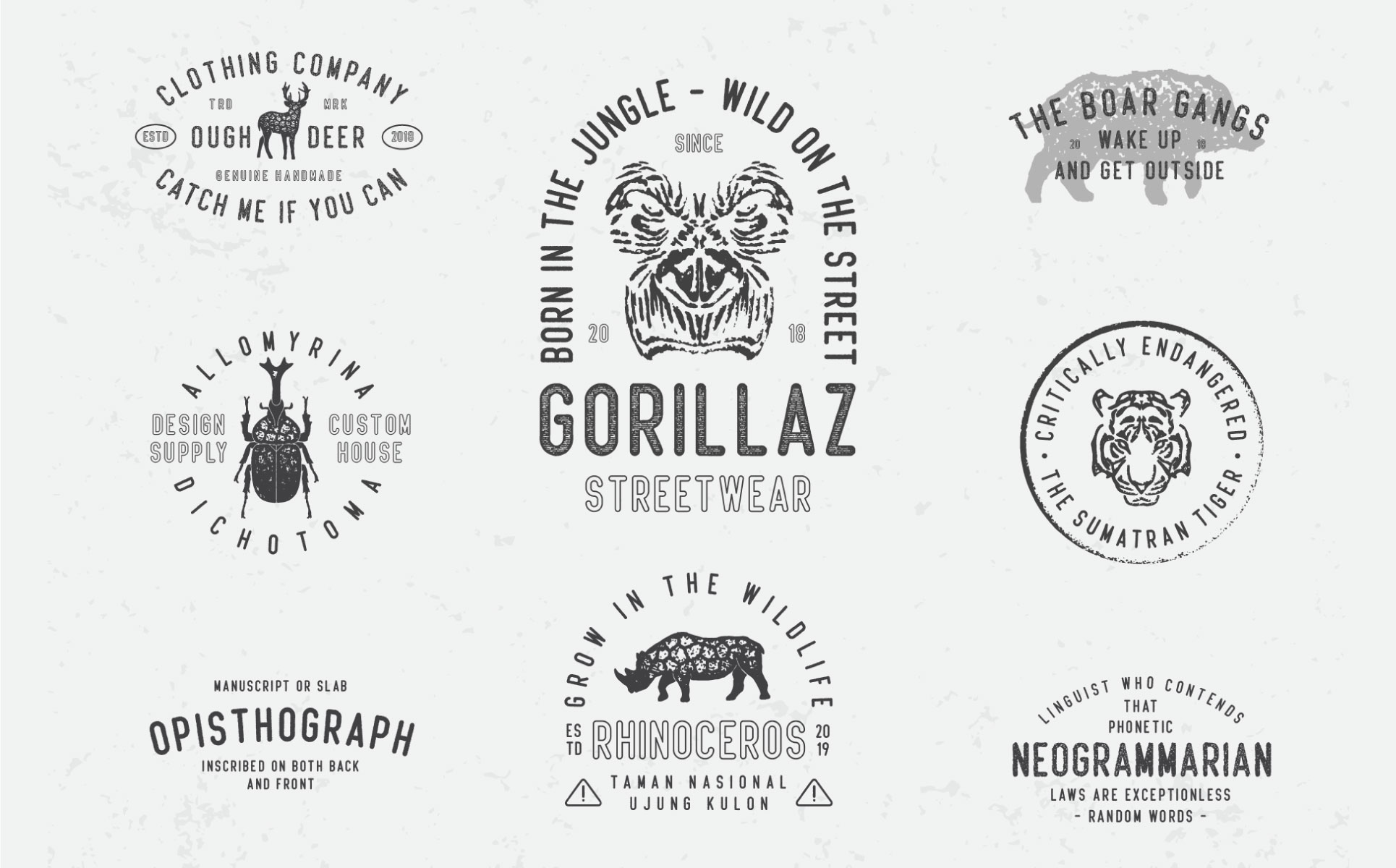 Download Шрифт "Beatster | With Extra Font" / Beatster | With Extra Font - Шрифт на тему графика vintage rough logo texture display font rustic template handdrawing badge script typography poster grunge