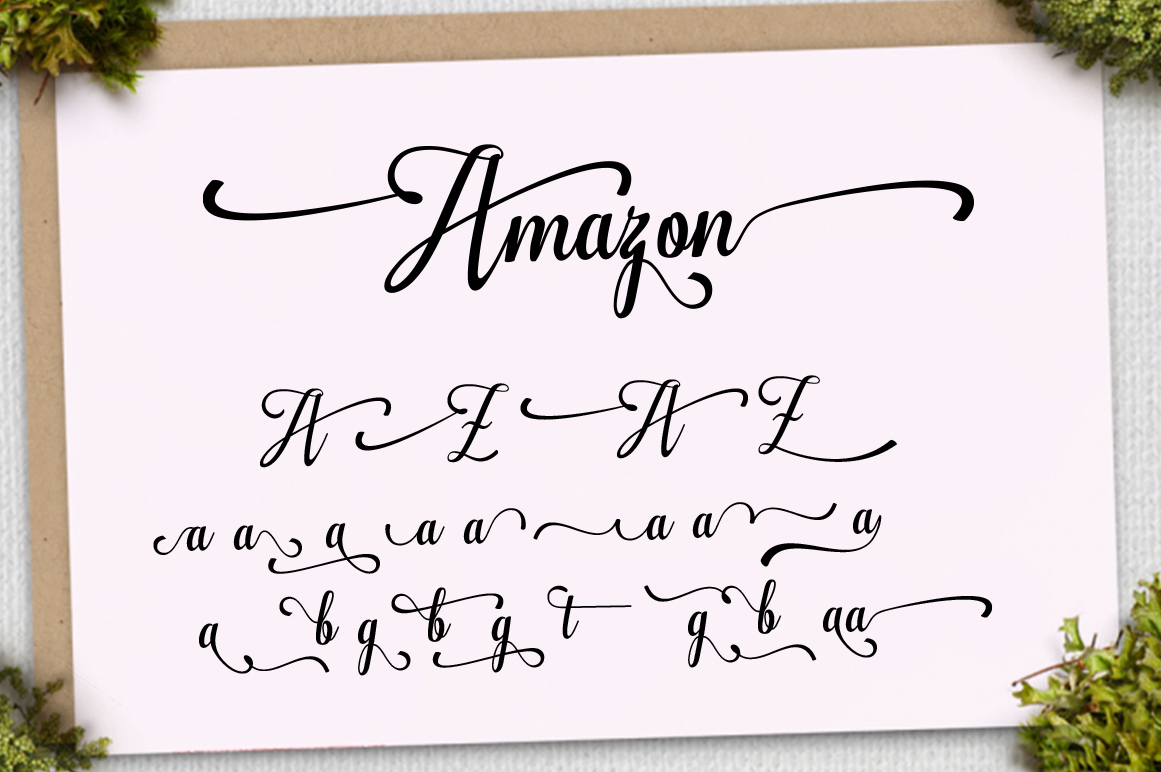 Download Шрифт "Amazon Font" / Amazon Font - Шрифт на тему графика font script handwriting bundles new hot populer