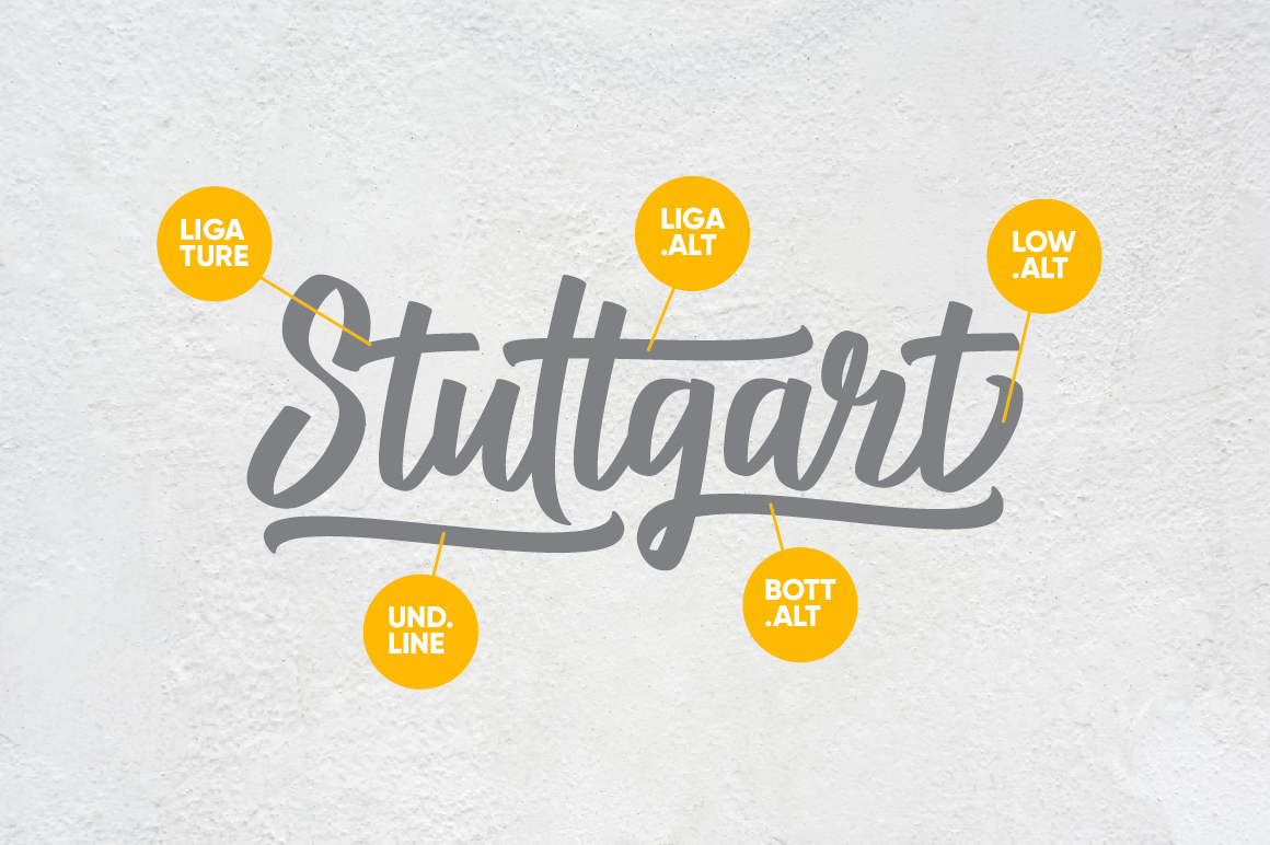 Download Шрифт "Stuttgart Cursive Font" / Stuttgart Cursive Font - Шрифт на тему графика logo branding tshirt calligraphy tees cool style man macho t-shirts