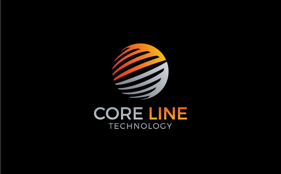 Download Шаблон логотипа "Core Line Technology Logo Template" / Core Line Technology Logo Template - Шаблон логотипа на тему графика media internet entertainment management social agency online technology digital futuristic multimedia web solutions innovative interactive data seo marketing