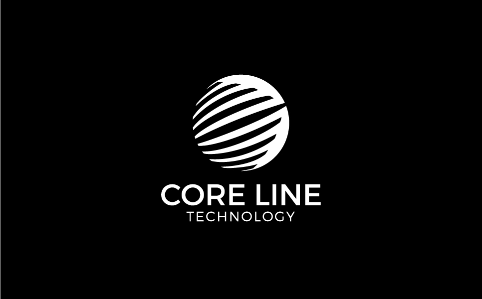 Download Шаблон логотипа "Core Line Technology Logo Template" / Core Line Technology Logo Template - Шаблон логотипа на тему графика media internet entertainment management social agency online technology digital futuristic multimedia web solutions innovative interactive data seo marketing
