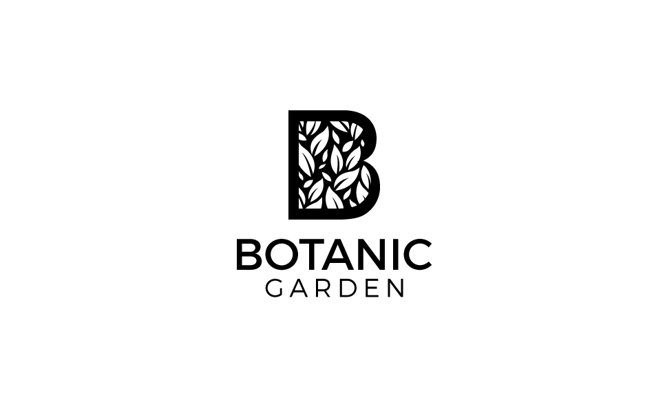 Download Шаблон логотипа "Botanic Garden Logo Template" / Botanic Garden Logo Template - Шаблон логотипа на тему графика fresh blooming season outdoor beautiful beauty bloom blossom bright bush garden gardening green natural nature spring summer leaf floral flower
