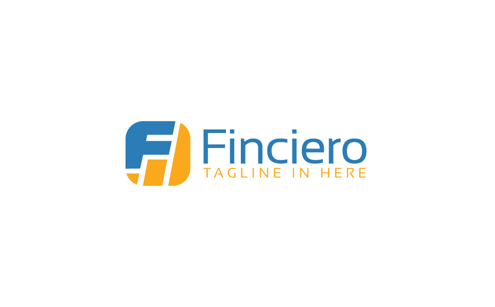 Download Шаблон логотипа "Finciero Logo Template" / Finciero Logo Template - Шаблон логотипа на тему графика finance accounting web seo marketing management media analytic consulting economy global internet insurance loan grow business rate simple profit investment